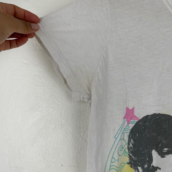 Justin Bieber My World Concert Tour Shirt Bay‎ Island Women’s Size XL 2010-2011 - Picture 2 of 8